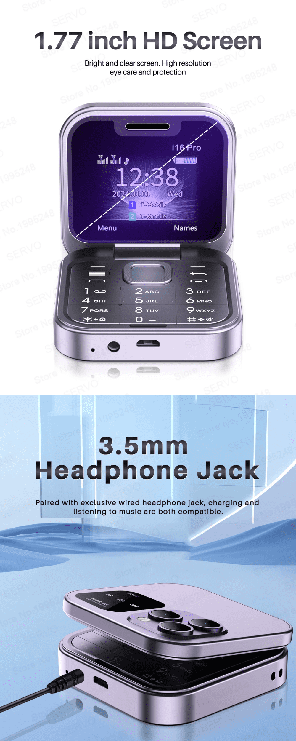 Mini Foldable Phone
