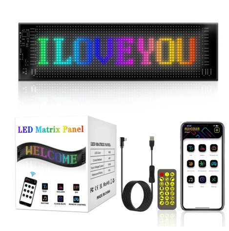 شاشة عرض LED مرنة للسيارة