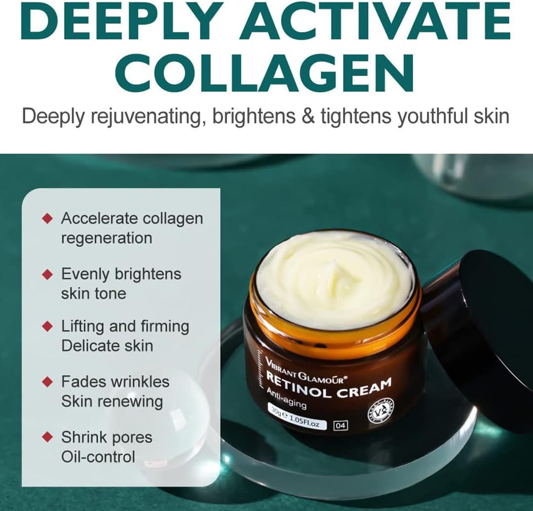 VIBRANT GLAMOÚR Anti-Aging Retinol Face Cream-30g