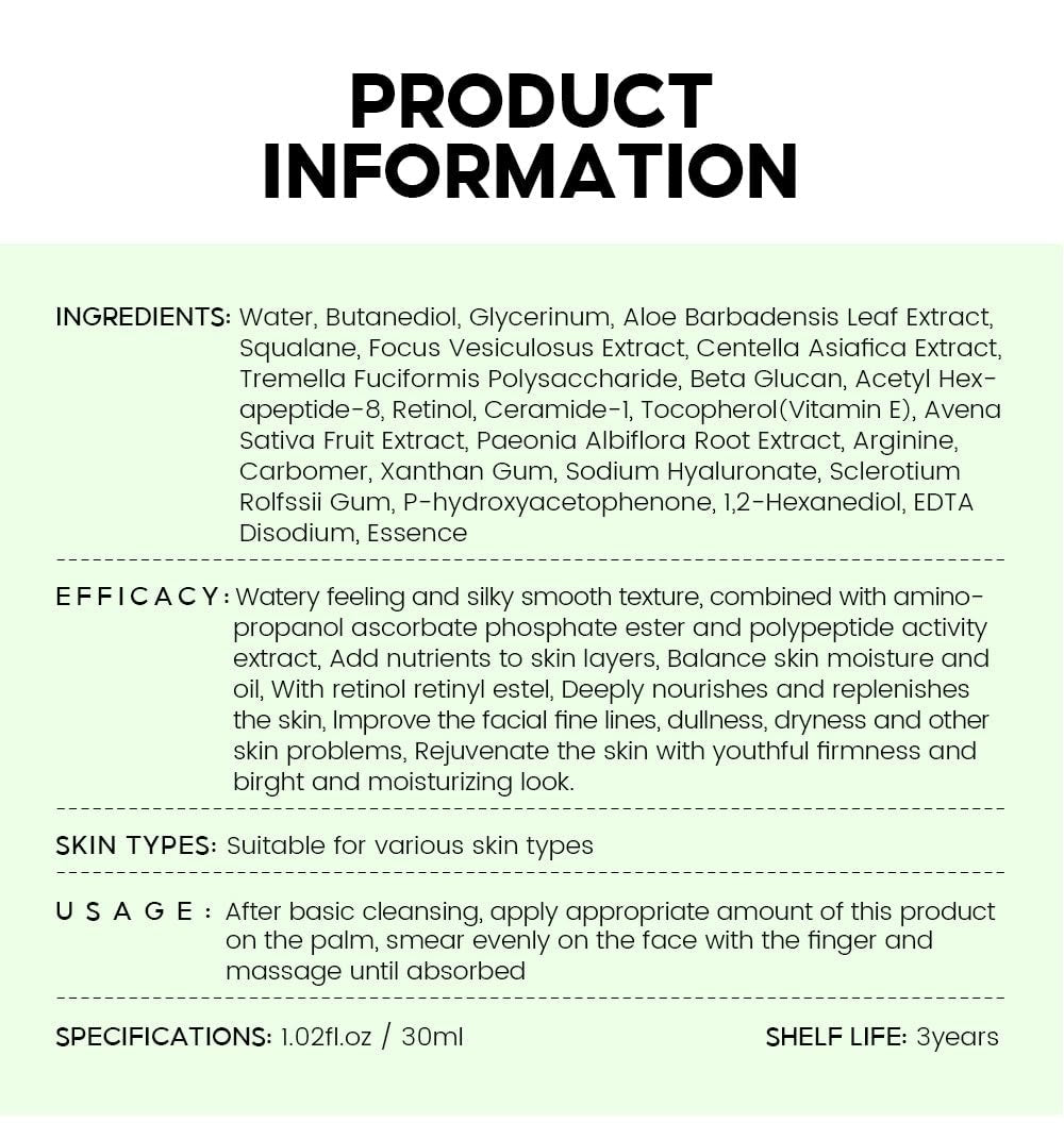 VIBRANT GLAMOÚR Anti-Aging Serum Reduce Wrinkles & Fine Lines