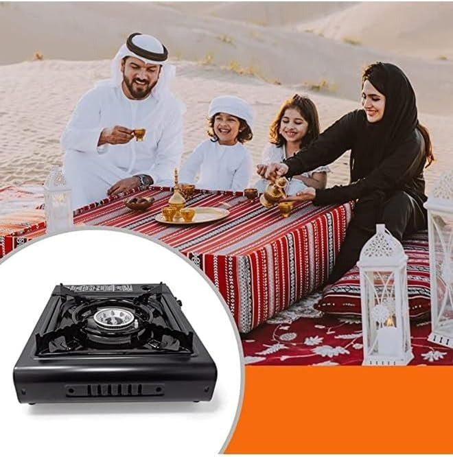 موقد غاز محمول 2 في 1