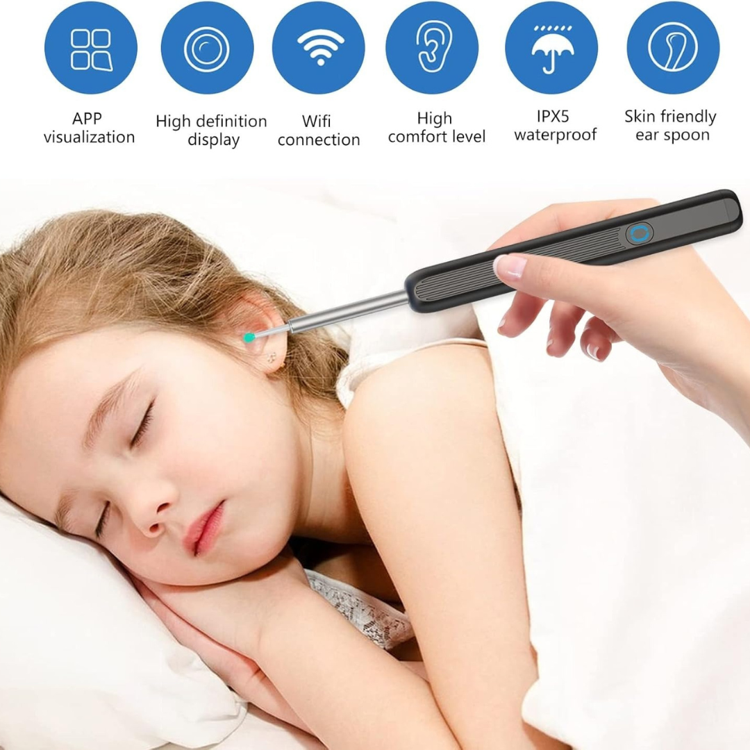 مجموعة تنظيف إزالة شمع الأذن المقاومة للماء