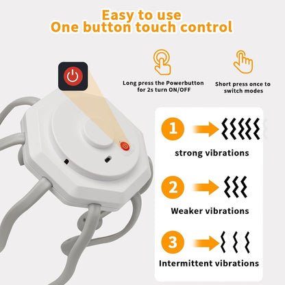 جهاز تدليك فروة الرأس مع 8 نقاط اتصال اهتزازية