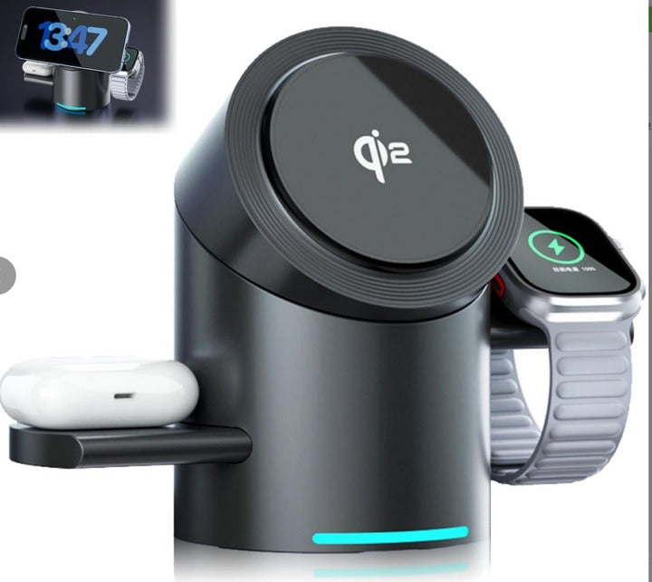 3 in 1 Wireless Charging Station