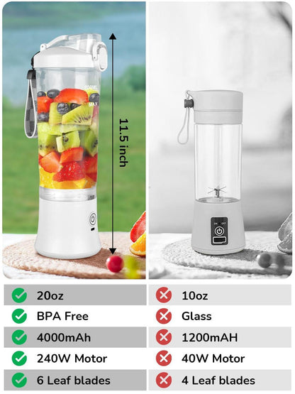 Portable Blender for Shakes and Smoothies