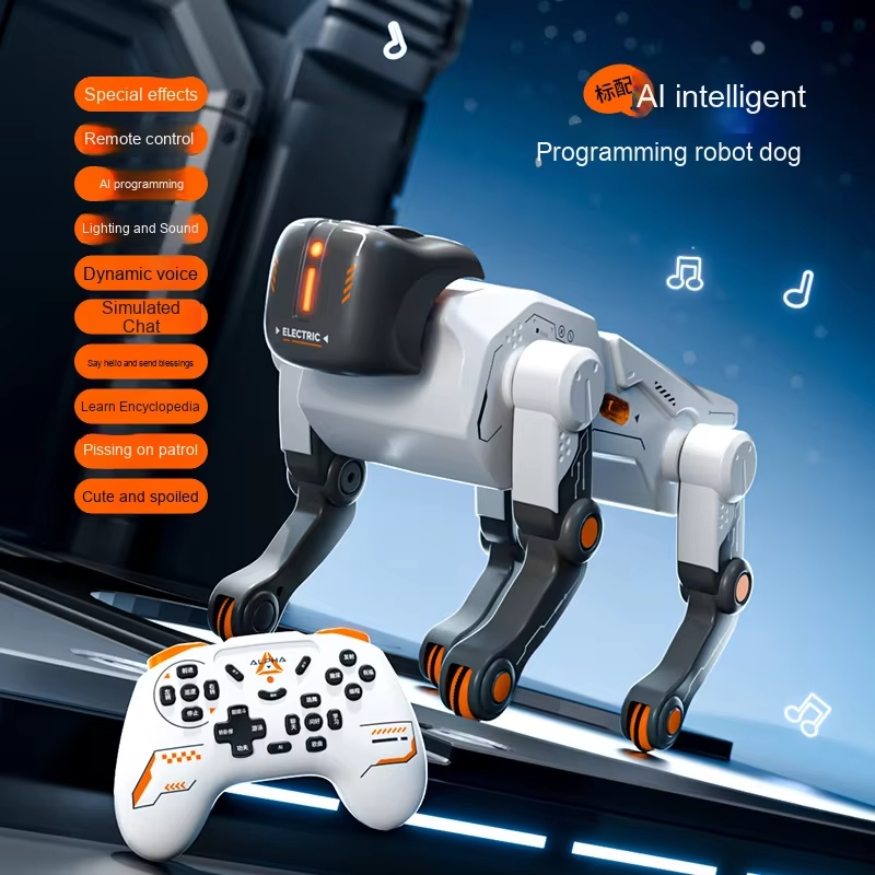 AI Intelligent Mechanical Dog – 2.4GHz Remote Control Robot