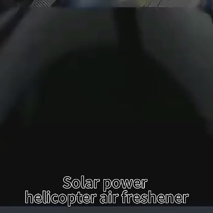 Perfume Solar Power Helicopter Air Freshener