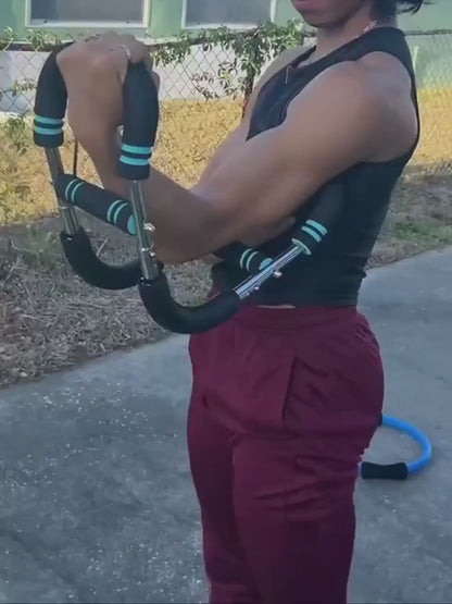 Twister Arm Trainer, Arm Exerciser, Adjustable Resistance Power Chest Expander, for Chest, Arms, Shoulders